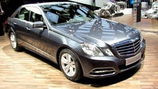 2012 MercedesBenz E300 Bluetec Hybrid  Exterior and Interior Walkaround  2012 Paris Auto Show [upl. by Akeber]