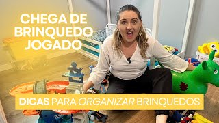 COMO ORGANIZAR BRINQUEDOS E LIVROS DE MANEIRA PRATICA E RAPIDA  crisribeirotv organização [upl. by Amikat]