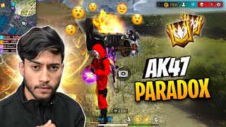 New AK47 Unstoppable Gameplay in Grandmaster Lobby Free Fire Max [upl. by Tedmann]