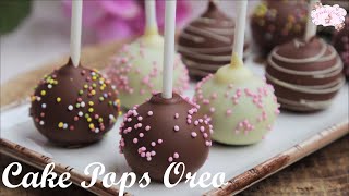 Cake Pops de Oreo Cake Pops cu biscuiti Oreo  Priscilas Cookies 🍰 RECETA FÁCIL SIN HORNO 🍰 [upl. by Ely]