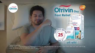 Otrivin Oxy Fast Relief  Sleep Hindi 20 sec [upl. by Otsirave]