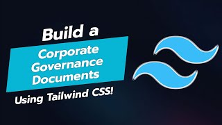 🗂️ Build a Corporate Governance Documents UI Component with Tailwind CSS 📄 [upl. by Holtorf491]