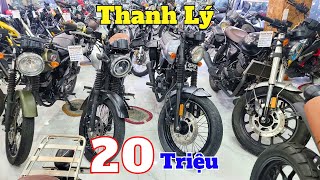 Thanh Lý Lô moto Cổ Điển 125cc Đến 650cc Giá Chỉ Từ 20 Triệu [upl. by Laumas]