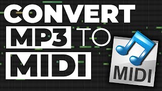 How to Convert MP3 to MIDI Free  No Software [upl. by Giefer846]