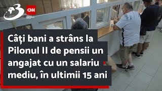 Câți bani a strâns la Pilonul II de pensii un angajat cu un salariu mediu în ultimii 15 ani [upl. by Menard786]