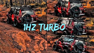 1HZ TOYOTA LAND CRUISER TURBO SOUND [upl. by Megargee]