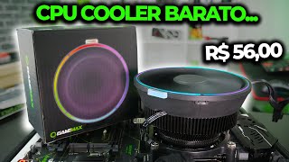 CPU COOLER POR R5600 É BOM GAMMA 200 É BARATO TESTE EM XEONS E INSTALAÇÃO [upl. by Adirem]