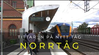 20120805 NORRTÅG  Tittar in på nytt tåg  4K [upl. by Meekar]