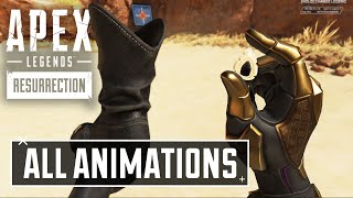 NEW Fuses Heirloom All Animations  Apex Legends [upl. by Erlinna809]