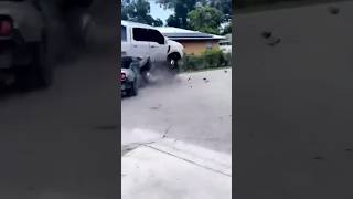 Stolen Mustang smashes into stolen pickup truck in Brandenton Florida [upl. by Ylimme]