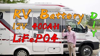 Build a 12V 400AH Battery pack for the RV [upl. by Catherine926]