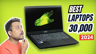 Top 5 Best Laptops Under 30000 in 2024🔥Best Laptop Under 30000🔥Laptops for Office Students Editing [upl. by Acirem]