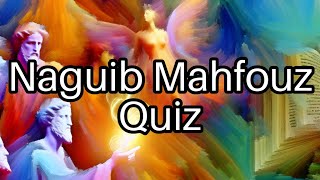 Test Your Knowledge Discover Naguib Mahfouzs Genius 📚 [upl. by Eseyt519]