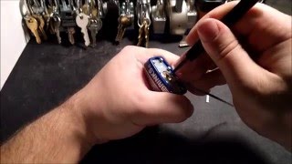 ASMR Lock Picking Brinks 16240001 First Attempt [upl. by David]