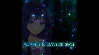 lovesickgirlscover blackpink NightcoreLyrics❄Lovesick Girls quotEnglish Coverquot [upl. by Nesrac]