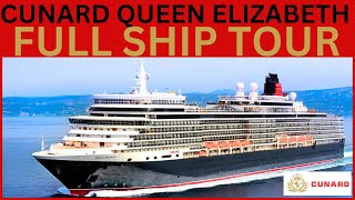 CUNARD QUEEN ELIZABETH  2024 FULL SHIP TOUR [upl. by Vey371]