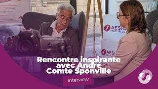 Rencontre inspirante avec André Comte Sponville [upl. by Enitsua274]