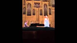 Curated Recital  Spivey Hall [upl. by Eetnahs840]