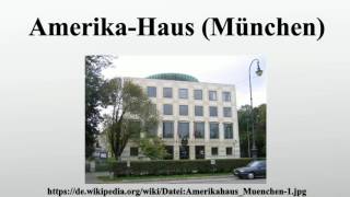 AmerikaHaus München [upl. by Nork924]