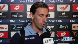 L analisi di Lucas Biglia nel post partita di GenoaLazio [upl. by Rolando]