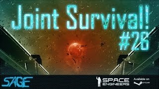 Space Engineers Joint Survival 26 We have Company [upl. by Nyliuqcaj]