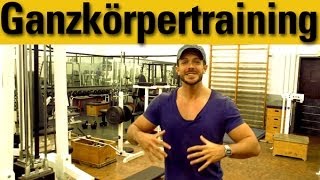 GanzkörperTrainingsplan für Muskelaufbau im Gym [upl. by Bluh]