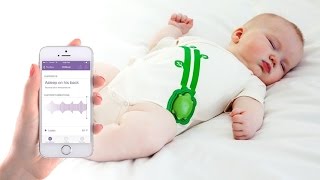 Mimo Smart Baby Monitor Starter Kit For 03 Months To Tracking Baby’s Breathing Position amp Sleep [upl. by Wallraff]