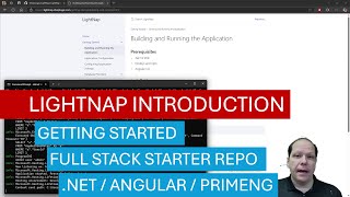 Introducing LightNap Your Next NET Angular amp PrimeNG Project Template [upl. by Gurias431]