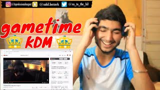 Gametime Music Video KDM Mixtape V1  REACTION  PROFESSIONAL MAGNET [upl. by Starbuck698]