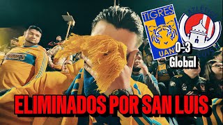 FRUSTRANTE ELIMINACIÓN  TIGRES VS ATL DE SAN LUIS  4TOS DE FINAL VUELTA  LIGA MX 2024  REACCIÓN [upl. by Saudra254]