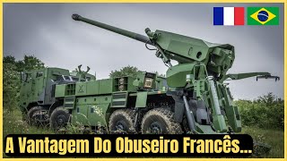 Obuseiro Caesar Francês A Melhor Escolha para o Brasil A França Fez a Melhor Oferta [upl. by Firooc]