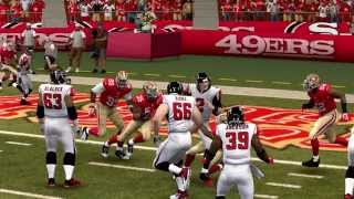 Simulación Monday Night Football  Madden NFL 25  Falcons vs 49ers [upl. by Sidman11]