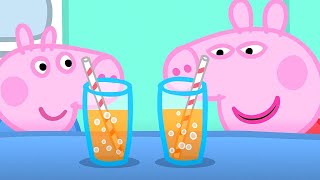 Peppa Pig Enjoying a Cold Drink 🐷  Peppa Pig  Full Episode Collection  Cartoons for Kids [upl. by Potter]