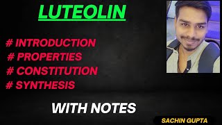 LUTEOLIN ll STRUCTURE AND SYNTHESIS ll REACTION WITH KOH ll thelivingchemistry4918 [upl. by Roberto]