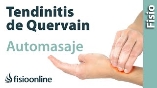 Automasaje para la tendinitis de De Quervain o del pulgar [upl. by Annayk641]