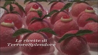 Pesche dolci allalchermes con crema pasticcera [upl. by Chavez929]