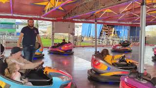 Dodgems Ride At Fun Park Avon Valley Bristol [upl. by Ahsilrak]