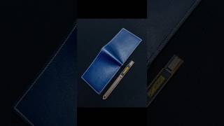 4cc  mini bifold wallet  Vegtan Leather handcraftedinVietNam bifoldwallets leathergoods [upl. by Vadim608]