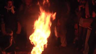 Ottery St Mary  Burning Tar Barrel Festival [upl. by Mossman]