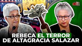 REBECA FIALLO EL TERROR DE ALTAGRACIA SALAZAR DESMIENTE BOTELLA Y LA ACUSA DE ODIAR RD [upl. by Ehrenberg]