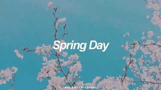 Spring Day  BTS 방탄소년단 English Lyrics [upl. by Aihpled]