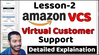 Amazon VCS Virtual Customer Support Assessment Test  Detailed Explanation [upl. by Ddal356]