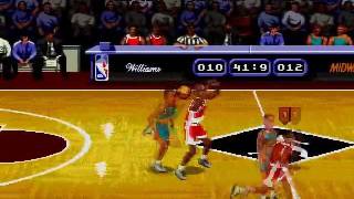 NBA Hangtime for the Sega GenesisMega Drive [upl. by Nesahc]