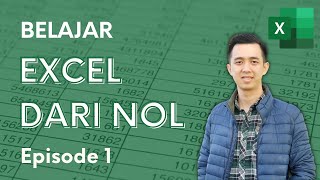 Belajar Excel dari Nol episode 1  Tutorial Excel Pemula [upl. by Amlet]