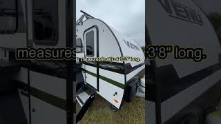 Small Camper Trailer Tour Small Travel Trailer Under 3500 lbs GVWR [upl. by Hilary]