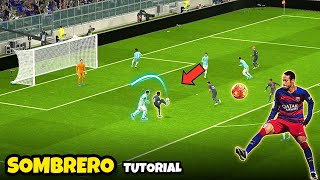 How To Master Sombrero in eFootball 2024 Mobile  StepbyStep Tutorial [upl. by Willet]