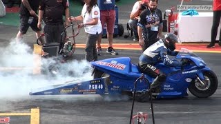 NitrOlympX 2016  Pro Stock Bike Qualifying Summary [upl. by Langdon762]