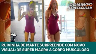 Ruivinha de Marte surpreende ao conquistar corpo musculoso  Domingo Espetacular [upl. by Morril]