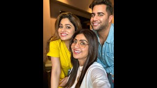 Shilpa Shetty Shamita Shetty Rajiv Adatia Samisha Enjoy Sunday Binge doing Bhajia Party shorts [upl. by Alecram]