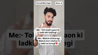 Forced Marriage  Part4  🥺❤ aarushers [upl. by Abdu]